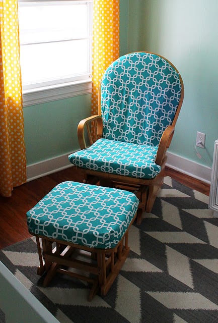 How to Recover a Nursery Glider Design Dazzle