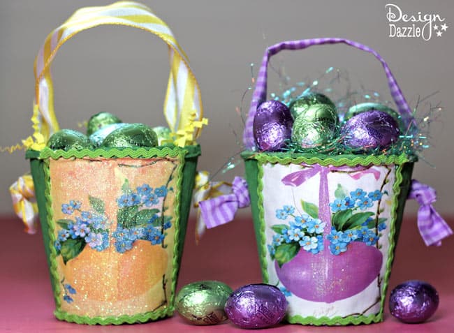 Peat Pot Easter Basket by Toni Roberts