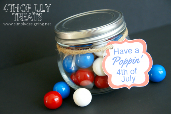 4th of July Treat Jar