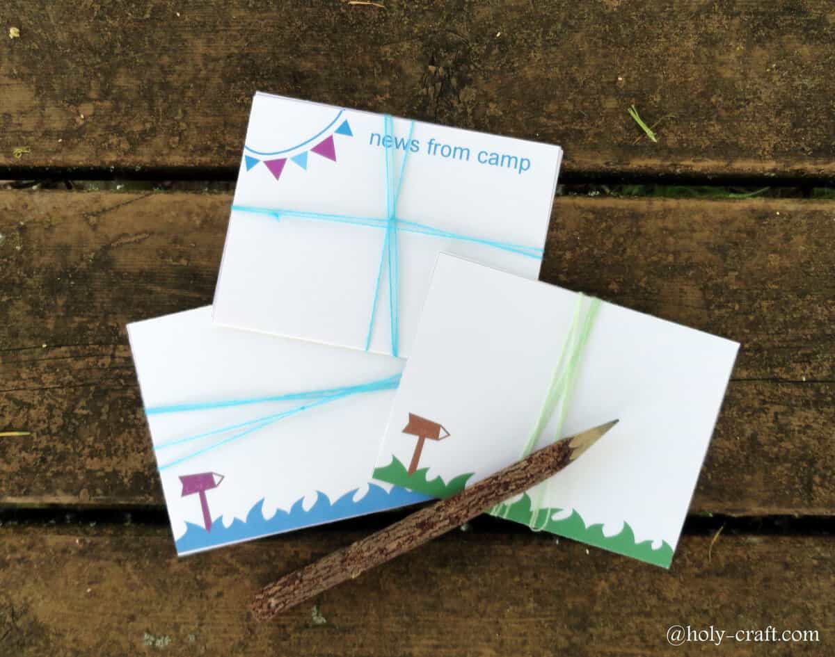 Letters from Camp - Free Printable - Design Dazzle