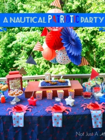 Ideas for a Nautical Patriotic Party!