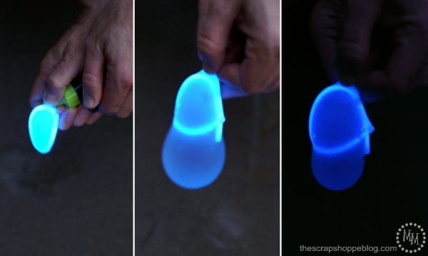 Glow in the dark water balloon