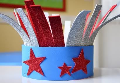 Fantastic 4th of July Hat! 4th of July crafts for kids!!