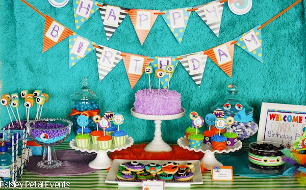 Monster Party Ideas - Not So Spooky Monster Party