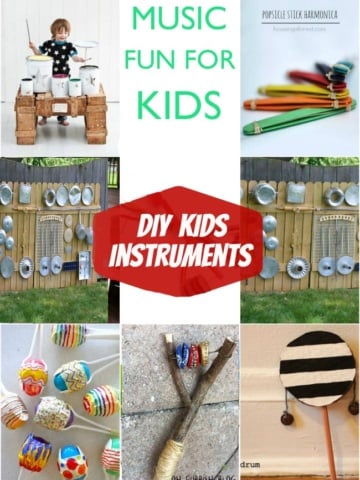 Diy kids instruments