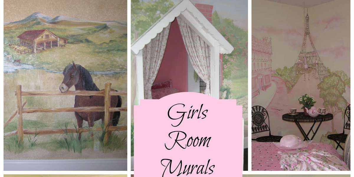 Murals for Girls Rooms - Design Dazzle