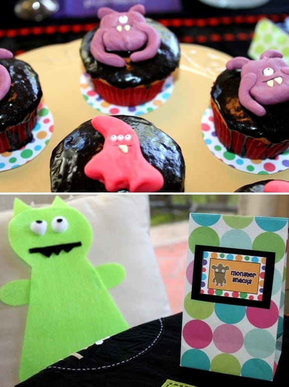 Monster Party desserts