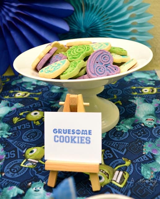 Monster Party ideas - Monster Cookies