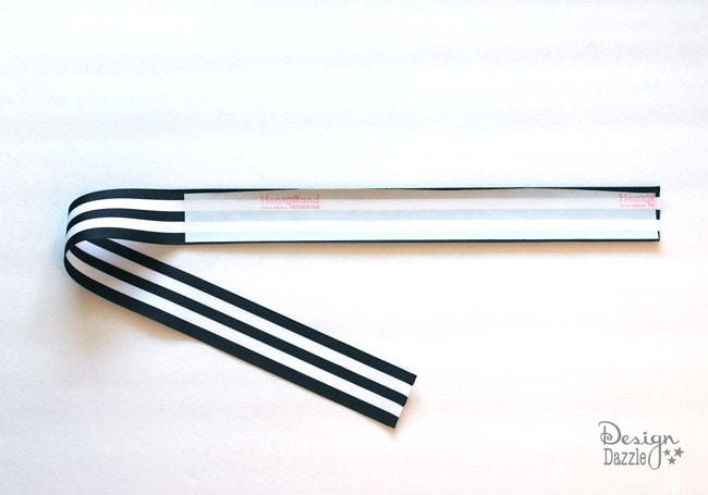 Ribbon bookmark made with Heat'n Bond - Design Dazzle