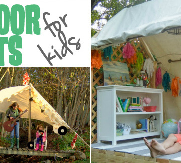 Outdoor tents for kids