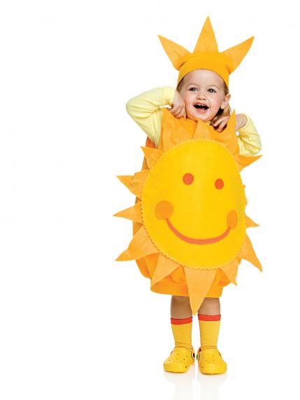 no-sew sun costume