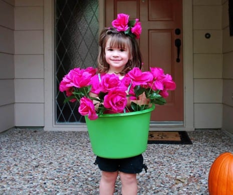 Handmade Flower Pot Toddler Girl Costume