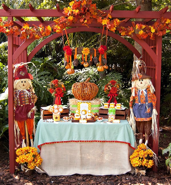 fall harvest birthday party