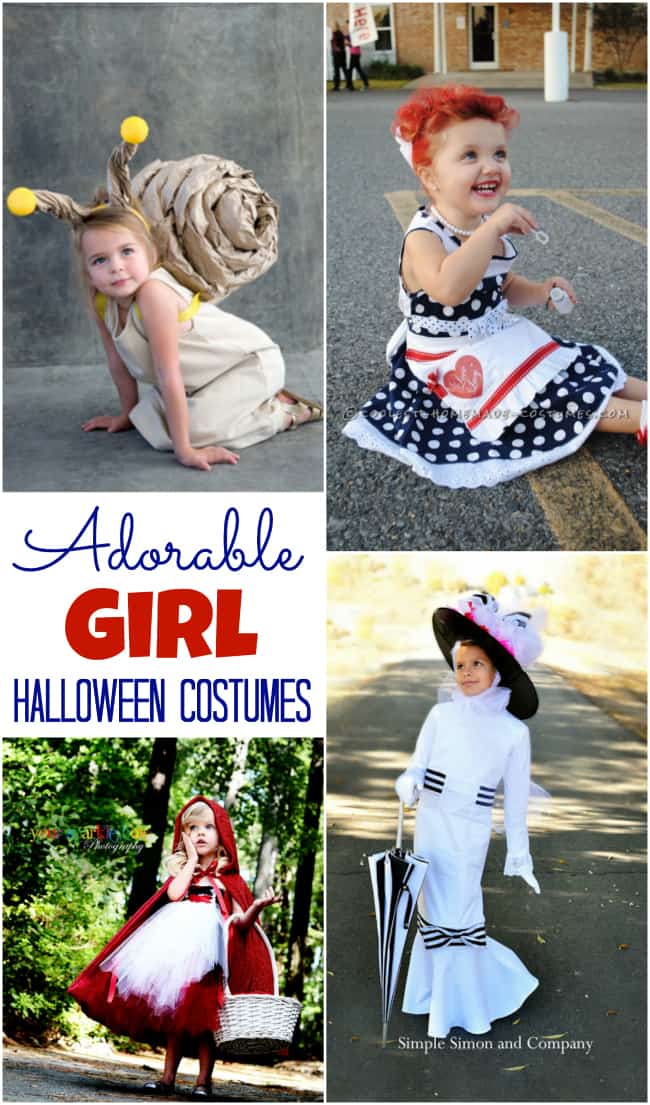 Adorable Girl Halloween Costumes