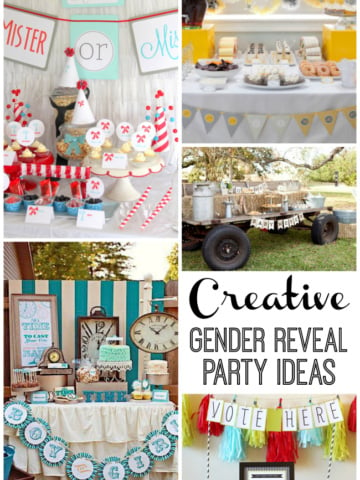 Creative Gender Reveal Party Ideas with so many fun and unique themes!