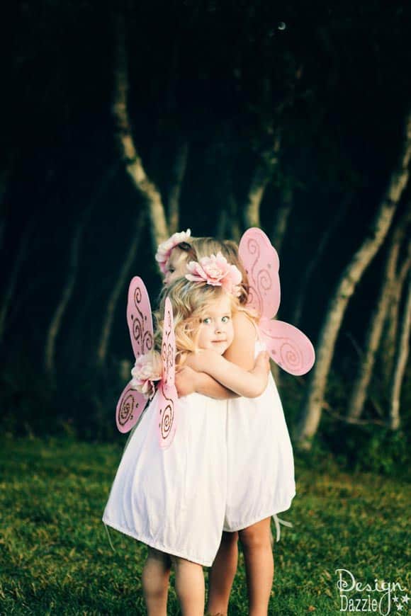 This fairy party cost less than $100 to create. There are lots of CREATIVE and AFFORDABLE do-it-yourself projects that can be easily recreated to make your own fairy party on a budget!! Design Dazzle #partyonadime #fairyparty #budgetparty