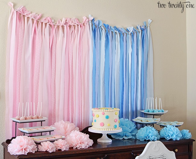 Pink & Blue Gender Reveal party