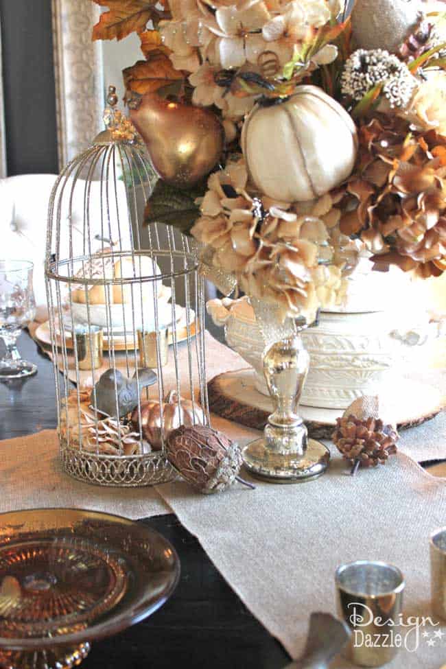 tablescape for autumn