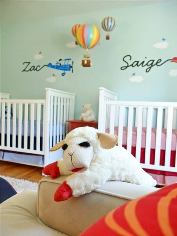 Gender Neutral Twins Nursery