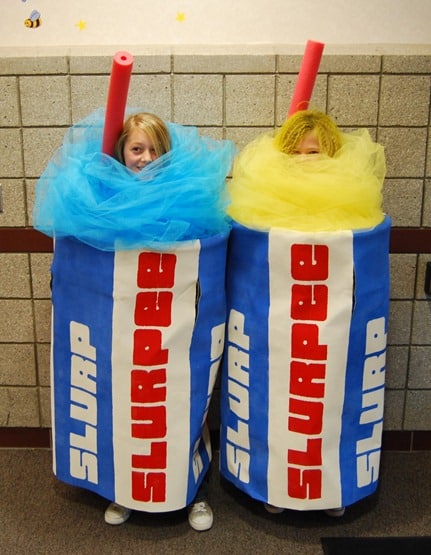 DIY Slurpee Costume for Teens