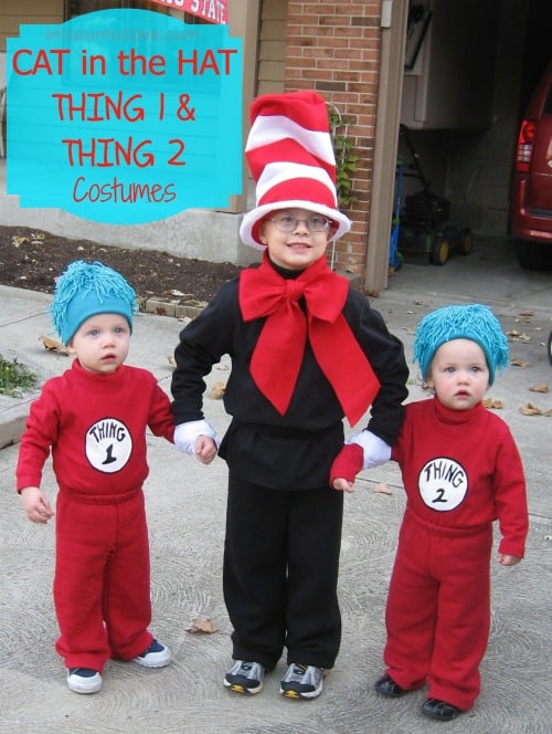 Dr. Seuss Halloween Costume Ideas for Siblings