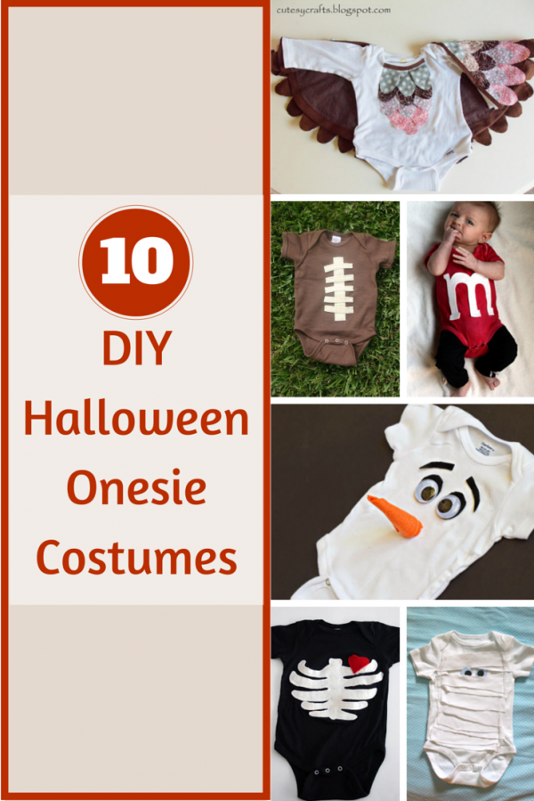 10 DIY Halloween Onesie Costumes for those sweet little babies