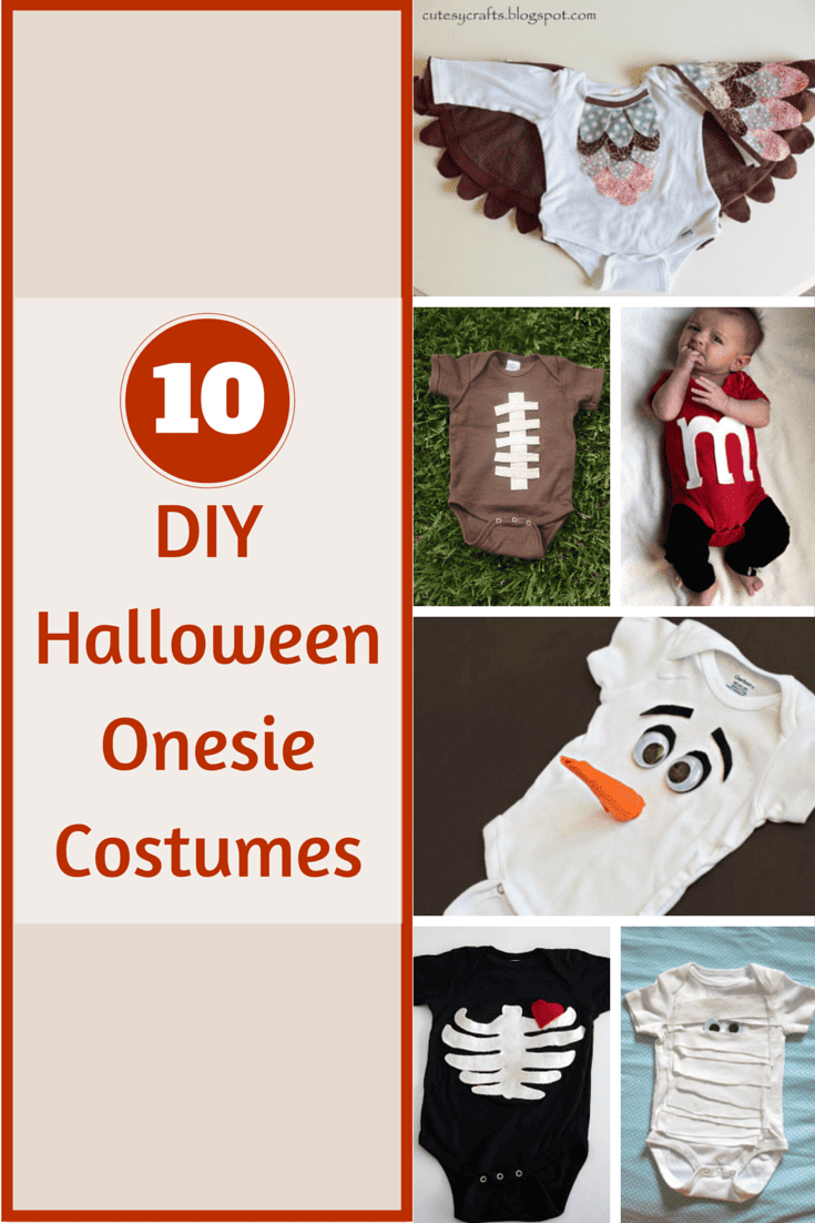 DIY Halloween Onesie Costumes Design Dazzle