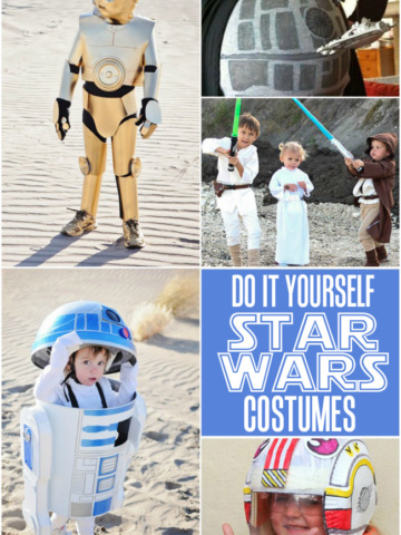 DIY Star Wars Costumes ideas for kids - perfect for your cute little Star Wars fanatics!