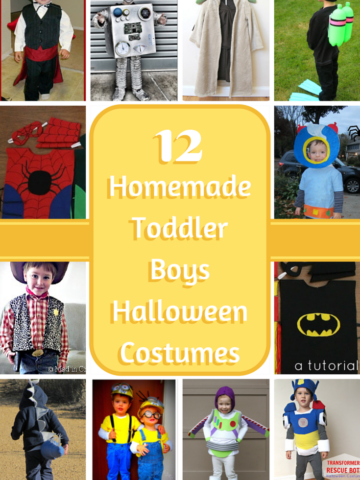 Homemade Toddler Boys Halloween Costumes