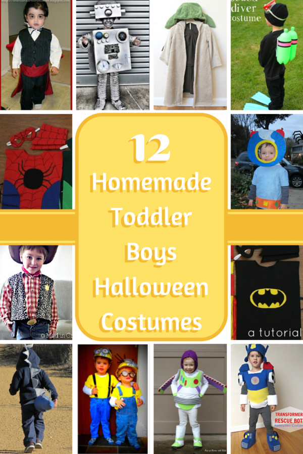 Homemade Toddler Boys Halloween Costumes