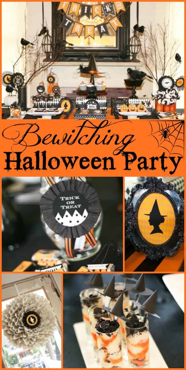 Bewitching Halloween Party! The most amazing decorations that make this the scariest party on the block!