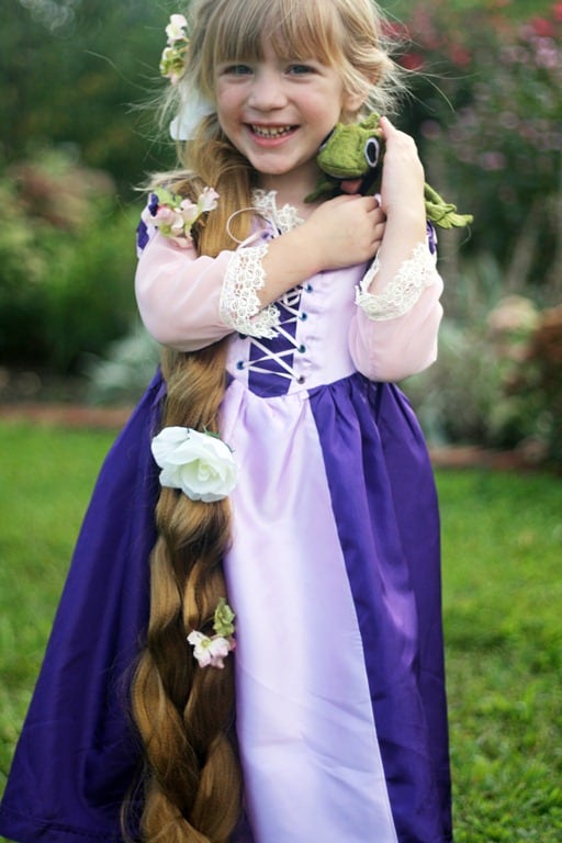 Rapunzel Tangled Costume - Featured on Design Dazzle
