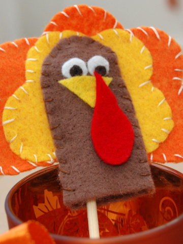 turkey finger puppet