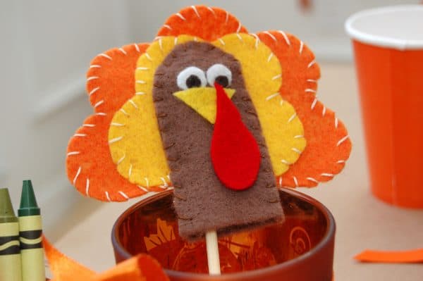 turkey finger puppet