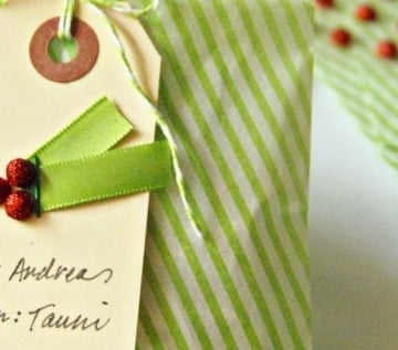 Simple Holly Berry Gift Tags