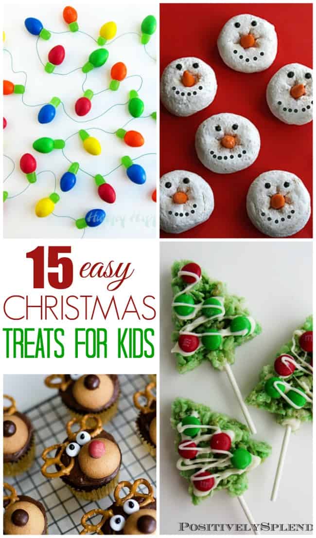 15 cute and easy Christmas treats for kids to help you make - they'll want to make them all!