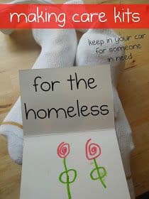 homeless care kits