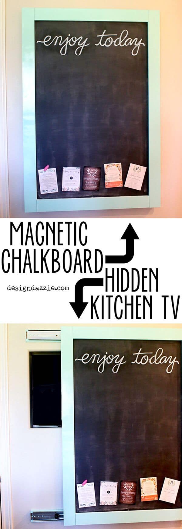 Hidden Kitchen TV - Design Dazzle