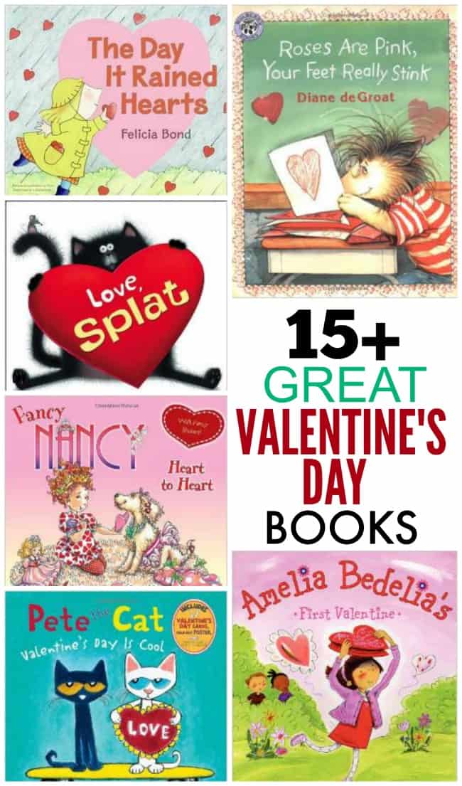 Over 15 GREAT Valentine's Day books to read with your kids! Snuggle up for some quality reading time with the little ones.