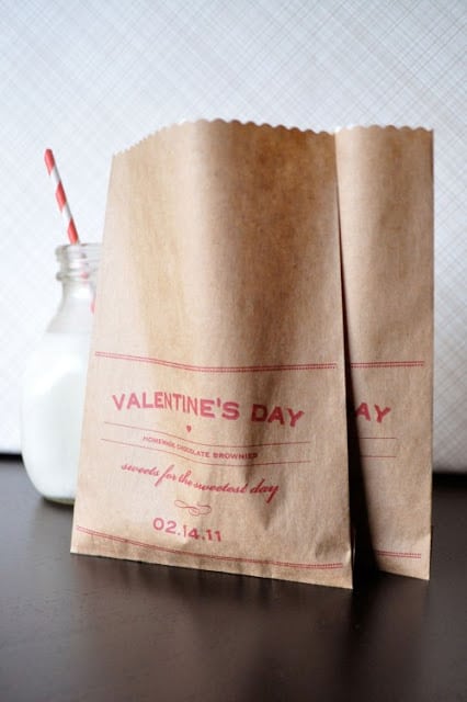 valentines printable bags