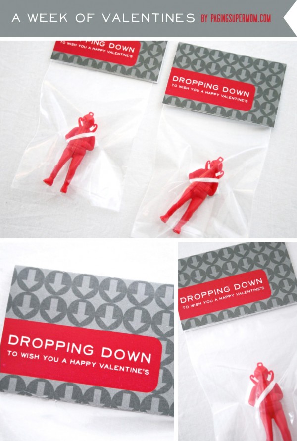 Clever non candy Valentine treats on Design Dazzle!