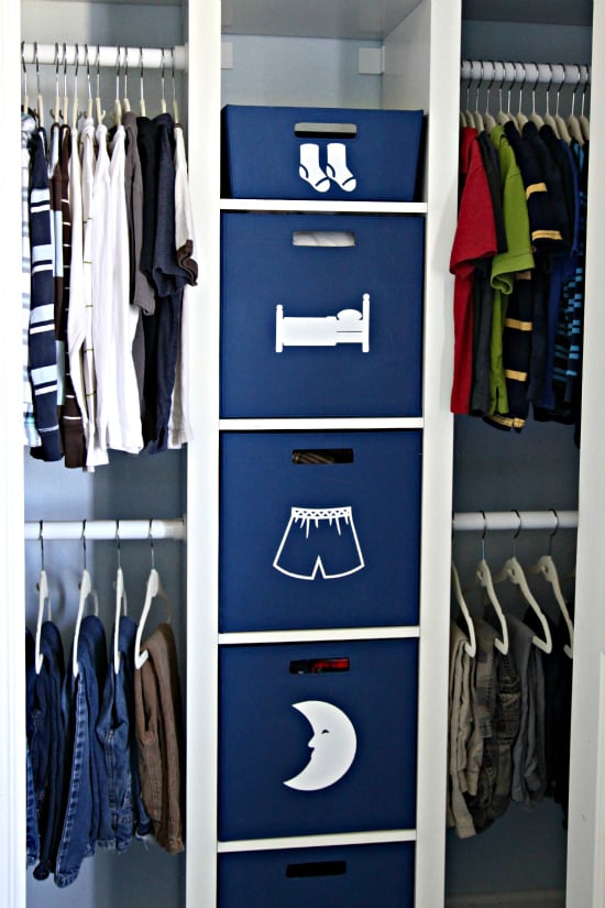 Kids' Closet Storage Ideas - In Honor Of Design