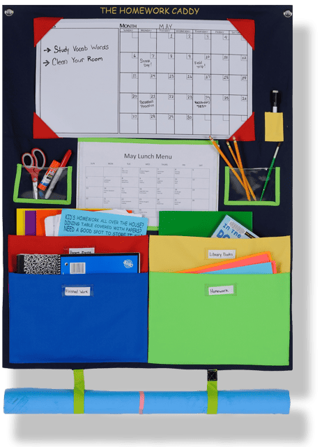 Homework and Desk Organization Ideas - Design Dazzle