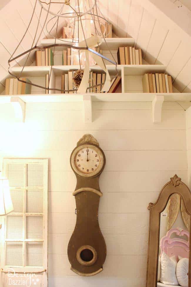 A shed can be more than for storing tools. Check out this Mom Cave on Design Dazzle!