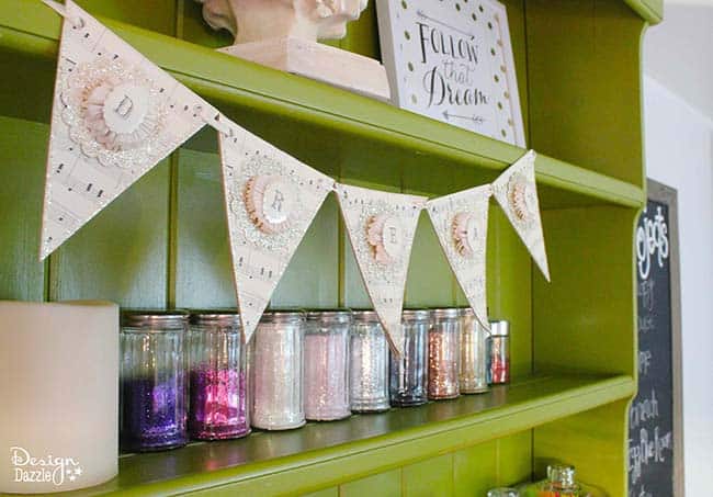 There is nothing I love better than to store my crafts and whatever in unique containers. Sharing a few ideas on unusual containers for the craft room. | Design Dazzle