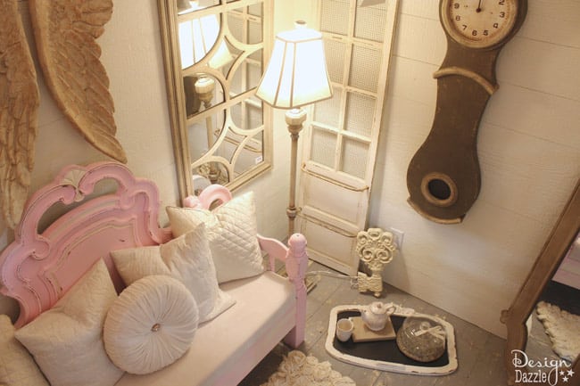 A Mom Cave is an elegant escape for mom to have a few minutes to relax. Check it out on Design Dazzle!