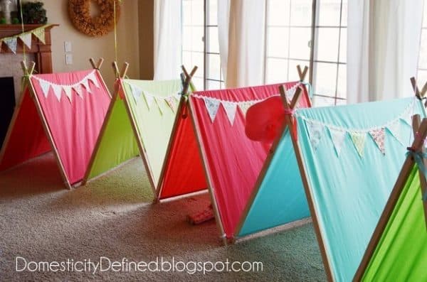 diy pup tents