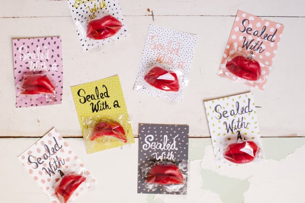 Find fun non candy Valentine ideas on Design Dazzle!