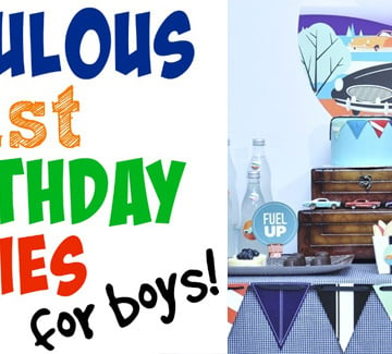 1st birthday parties for boys