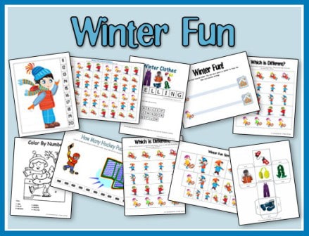 preschool activity pack